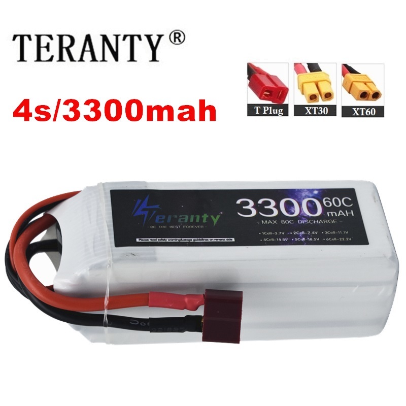 Drone Battery 3S - Lipo Oplaadbare Batterij 4S 3300Mah 60c