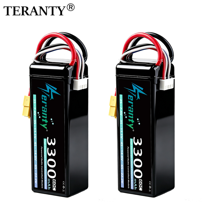 Drone Battery 3S - TERANTY 4S 3300mAh Lipo Batterij 14.8V