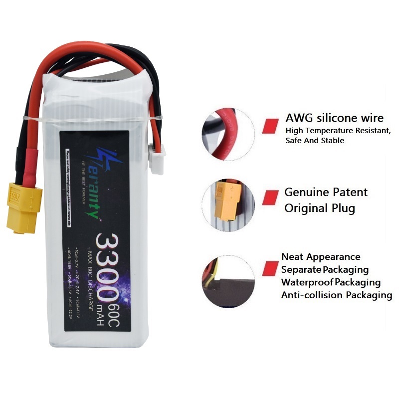 Lipo Oplaadbare Batterij 4S 33 - Drone Battery 3S recensie en prijs